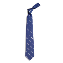 B.P.O.E. Woven Navy Tie