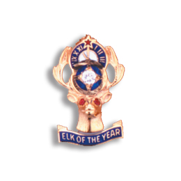 Elk of The Year Lapel Pin