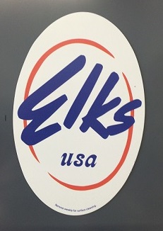 Elks USA Car Magnet