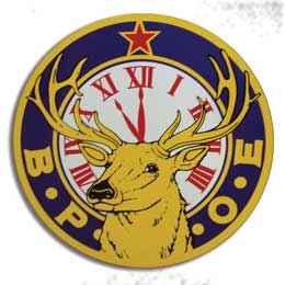 18 Inch Single Faced Clock Emblem Road Sign