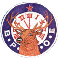 3 Inch Elk Emblem